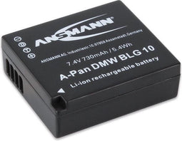 Ansmann oplaadbare batterijen/accu's 7.4V, 730mAh, black