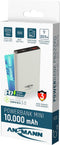 Ansmann PB222PD Powerbank 10000 mAh LiPo USB-A, USB-C Wit
