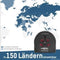 Ansmann Reisstekker World to EU + USB