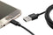 Ansmann USB-kabel USB 2.0 USB-A stekker, USB-micro-B stekker 2.00 m Zwart Aluminium-stekker, TPE-mantel 1700-0077