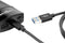 Ansmann USB-kabel USB 3.2 Gen1 (USB 3.0 / USB 3.1 Gen1) USB-A stekker, USB-C stekker 1.20 m Zwart Aluminium-stekker, TP