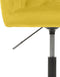ANTARES - Bureaustoel - Geel - Fluweel