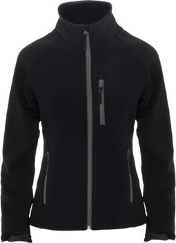 Antartida Softshell Jas Dames Zwart S