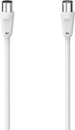 Antenna cable Hama M-H 90DB 1,5 m White