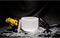 Antetok 432 Hz Set van 3 Frosted Quartz Crystal Singing Bowls 8-12 Inch