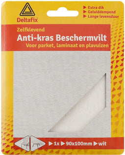 ANTI-KRASVILT WIT 90X100MM 1 VEL