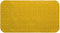 Anti-slip badkamer douche/bad mat geel 70 x 35 cm rechthoekig - Badkamermat met zuignappen