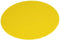 Anti-slip matten rond - 19 cm geel - Able2