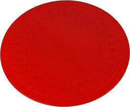 Anti-slip matten rond - 19 cm rood - Able2
