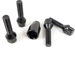 Anti-Theft Screws OMP OMPS09851201 M12 x 1,25 4 uds Black
