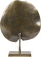 Antiek Brons Ornament op voet Leaf - Antiek Brons - 34x9x43 cm