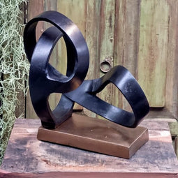 Antique Brass Sculpture Bronze Base