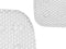 Antislipmat voor in de douche Grijs PVC 53 x 52,5 x 1 cm (6 Stuks)