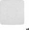 Antislipmat voor in de douche Grijs PVC 53 x 52,5 x 1 cm (6 Stuks)