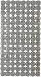 Antislipmat voor in de douche Grijs PVC 68 x 36 x 1 cm (6 Stuks)