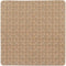Antislipmat voor in de douche Ruiten Beige PVC 50,3 x 50,3 x 0,7 cm (6 Stuks)