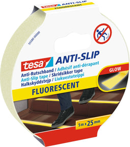 Antisliptape Tesa 55580 25mmx5m fluorescent | 6 stuks