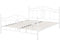 ANTLIA - Tweepersoonsbed - Wit - 140 x 200 cm - Metaal