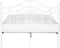ANTLIA - Tweepersoonsbed - Wit - 140 x 200 cm - Metaal