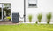 Antraciet muurtank 168L | Rechthoekige regenton | Compleet met accessoires