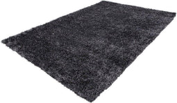 Antraciet vloerkleed - 160x230 cm - Effen - Modern