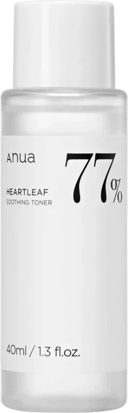 ANUA - Heartleaf 77% Soothing toner - 40ml (klein)