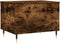 vidaXL - Salontafel - 60x44,5x45 - cm - bewerkt - hout - gerookt - eikenkleurig