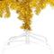 vidaXL - Kunstkerstboom - met - verlichting - en - kerstballen - 240 - cm - PET - goud