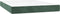 vidaXL - Pocketveringmatras - 140x190x20 - cm - fluweel - donkergroen