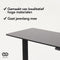 Infinity Goods Zit Sta Bureau - Elektrisch Verstelbaar - 70-120 cm - Zwart