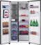 Frilec BONNSBS-680-WS-040CB - Amerikaanse Koelkast - 592L - Zwart