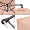 Parasol Monty beige aluminium 270 CM