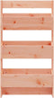 vidaXL - Plantenbak - wandmontage - 3-laags - 60x18,5x110 - cm - douglashout