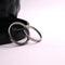 Anxiety Ring - (2 ringen) - Stress Ring - Fidget Ring - Anxiety Ring For Finger - Draaibare Ring - Spinning Ring - Zilver-Zilver kleurig RVS - (16.25 mm / maat 51)