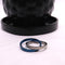 Anxiety Ring - (2 ringen) - Stress Ring - Fidget Ring - Anxiety Ring For Finger - Draaibare Ring - Spinning Ring - Zilver-Blauw kleurig RVS - (20.00 mm / maat 63)