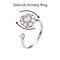 Anxiety Ring - (Draairing Bloemetje) - Stress Ring - Fidget Ring - Anxiety Ring For Finger - Draaibare Ring Dames - Spinning Ring - Spinner Ring - Zilver 925