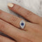 Anxiety Ring - (Draairing Oog) - Stress Ring - Fidget Ring - Anxiety Ring For Finger - Draaibare Ring Dames - Spinning Ring - Spinner Ring - Zilver 925
