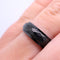 Anxiety Ring - (Glans) - Stress Ring - Fidget Ring - Anxiety Ring For Finger - Draaibare Ring - Spinning Ring - Zwartkleurig RVS - (19.00 mm / maat 60)