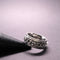 Anxiety Ring - (Ketting) - Stress Ring - Fidget Ring - Anxiety Ring For Finger - Draaibare Ring - Spinning Ring - Zilver-Zilver kleurig RVS - (18.50mm / maat 58)