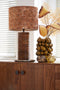Light & Living - Vaas NATALIA - 23.5x23x32.5cm - Geel