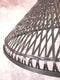 GOOD&MOJO Hanglamp Tahiti - Bamboe/Zwart - Ø45cm - Modern - Hanglampen Eetkamer, Slaapkamer, Woonkamer