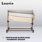 Lionelo Leonie - 3-in-1 Babybed - Co-sleeper met verstelbare hoogte en anti-reflux positie - Beige