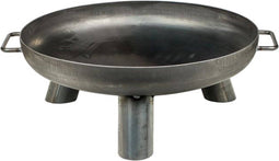 HI Vuurschaal RONDO draagbaar 55x25 cm grijs