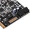 Silverstone ECU05 - PCIe USB 3.2 uitbreidingskaart - 10 Gbit/s snelheid