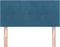 vidaXL - Hoofdbord - met - knopen - - - Donkerblauw - - - 100 - cm - - - Velvet