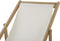 ANZIO - Strandstoel - Lichte houtkleur - Polyester