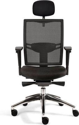 Workliving Projectas V1 Mesh met Hoofdsteun - Bureaustoel Ergonomisch Design (N)EN 1335