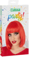 Atosa Verkleedpruik voor dames half lang haar - Rood - Bob lijn - Carnaval/party