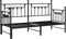 vidaXL - Ligbed - Frame - met - Lade - Zwart - 75x190 - cm - Staal