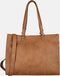 Enrico Benetti Lily - Shopper met 15 inch laptopvak - Cognac